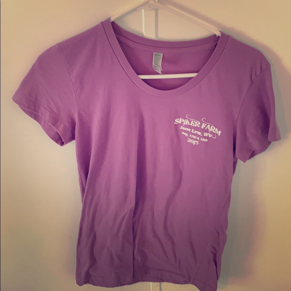 Purple t-shirt